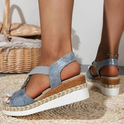 Sandales compensées pour femmes