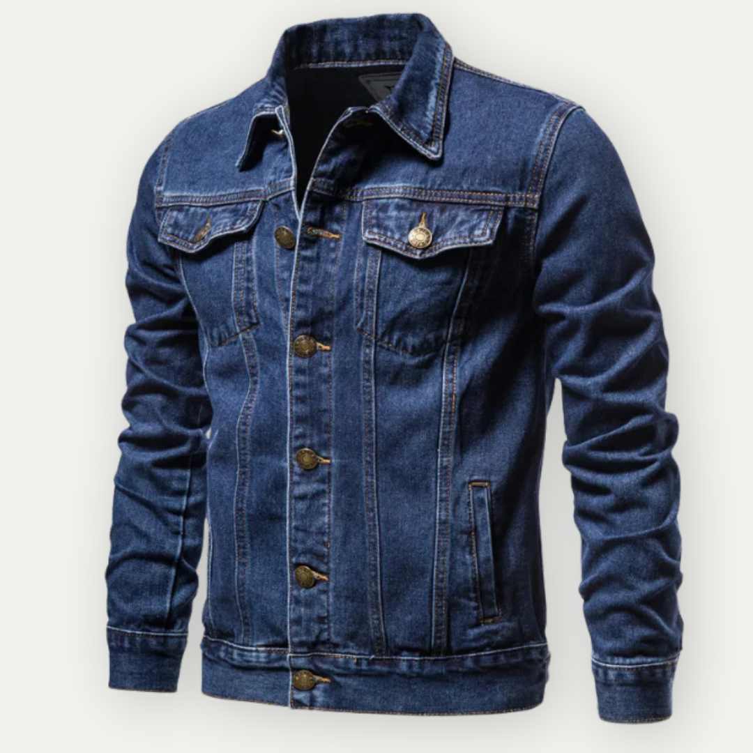 DenimCraft - Klassiek Heren Denim  Jack
