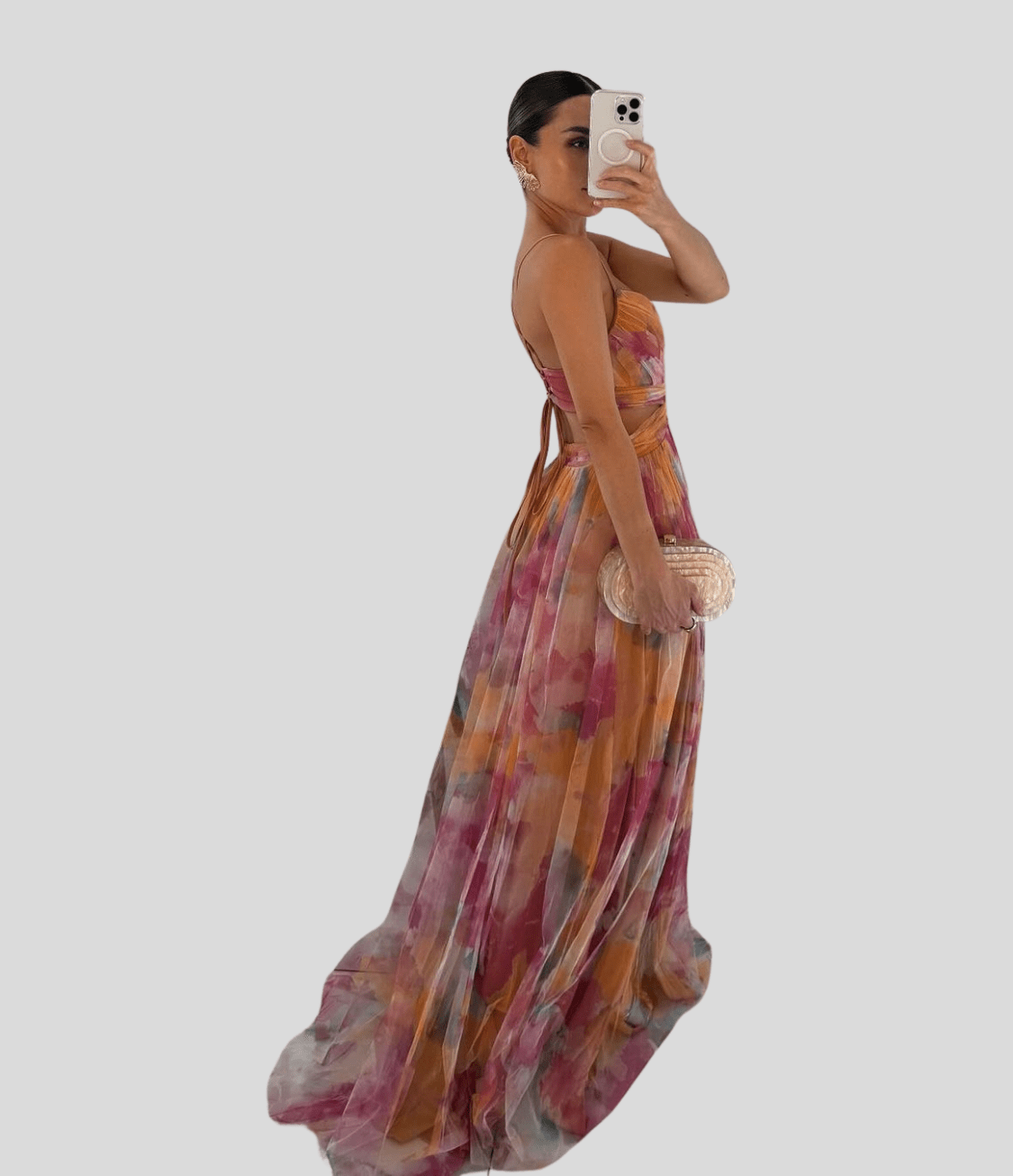 Carola - Charming Floral Maxi Dress