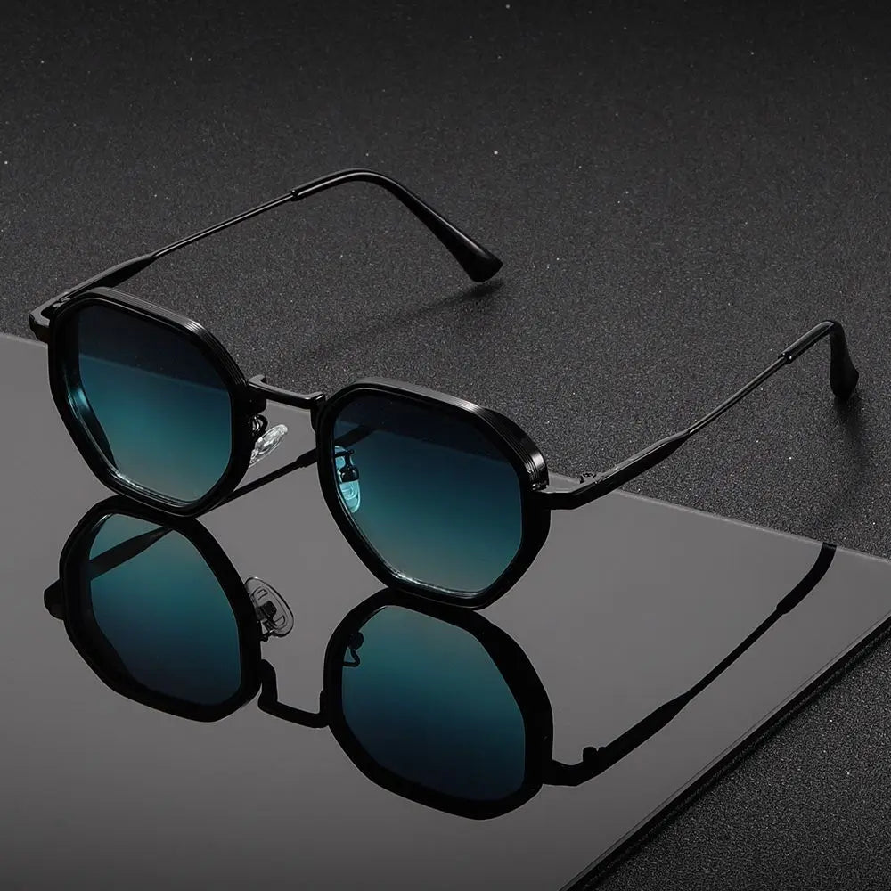 Velmora | Hexagonal Tortoise Shell UV400 Sunglasses