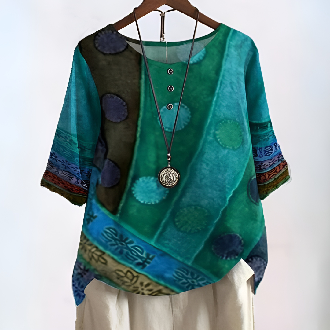 Elvoria™ - Chemise Bohémienne Douce Et Flatteuse