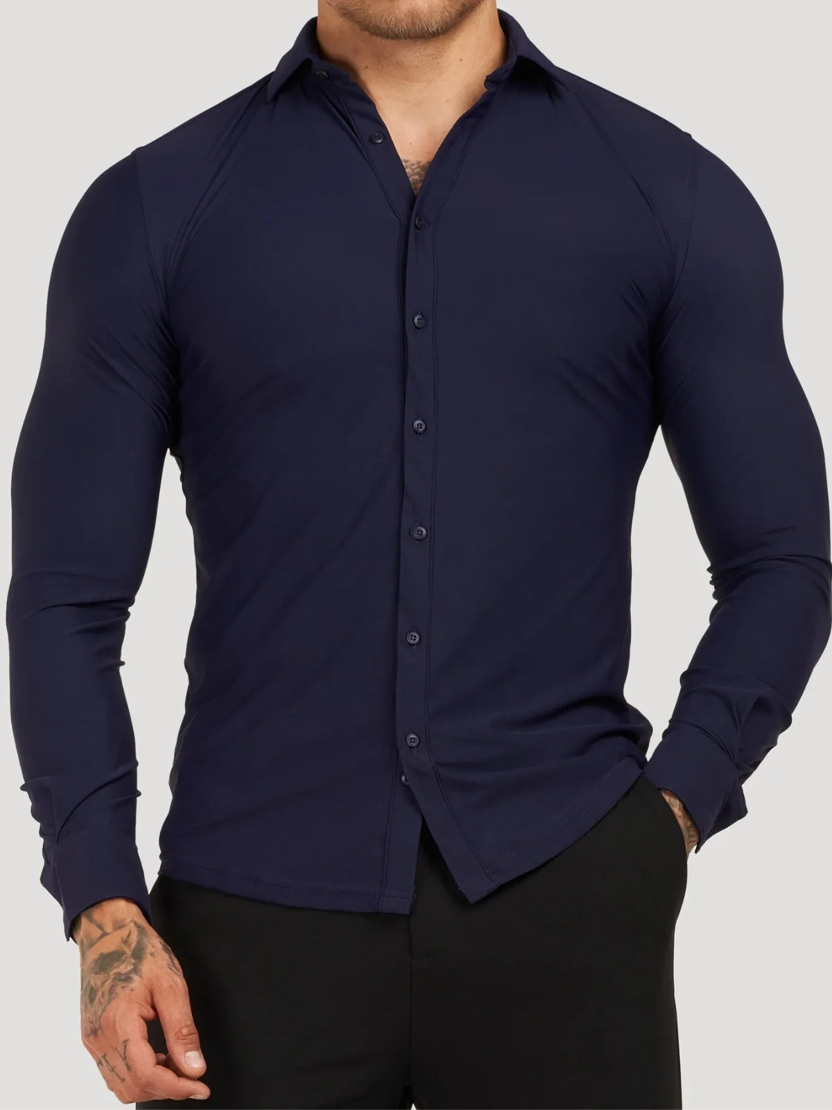Wrinkle-Resistant Stretch Shirt
