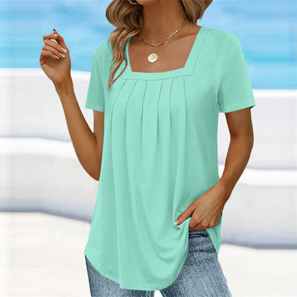 Elegant Pleated Blouse