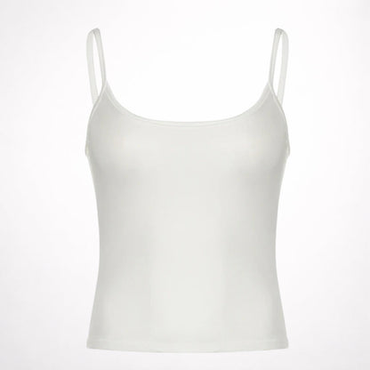 Top Cropped Alças Finas Minimal