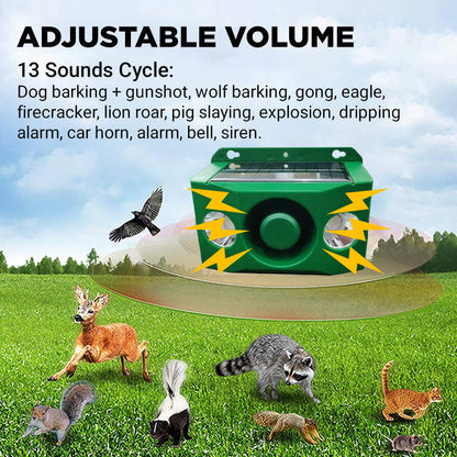 SafeGuard™ | Solar-Tierabwehrlampe