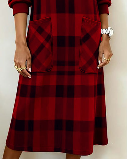 Timeless Plaid Dress