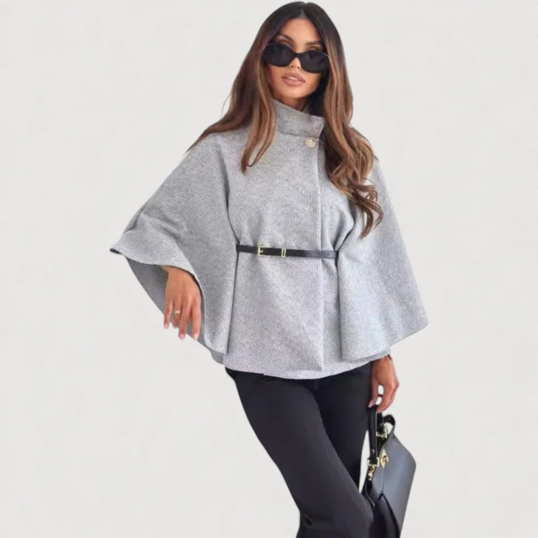 Layla | Belted Cape Jacket