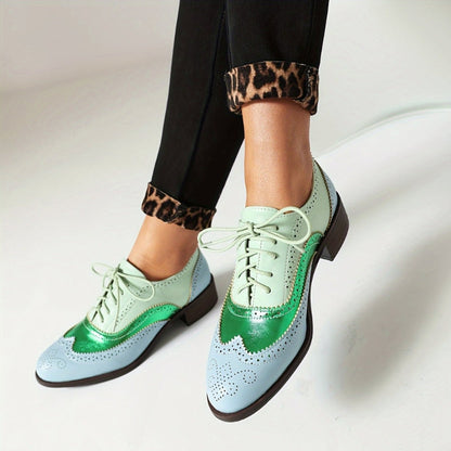 Mireya - Pointed toe shoes with lace up closure