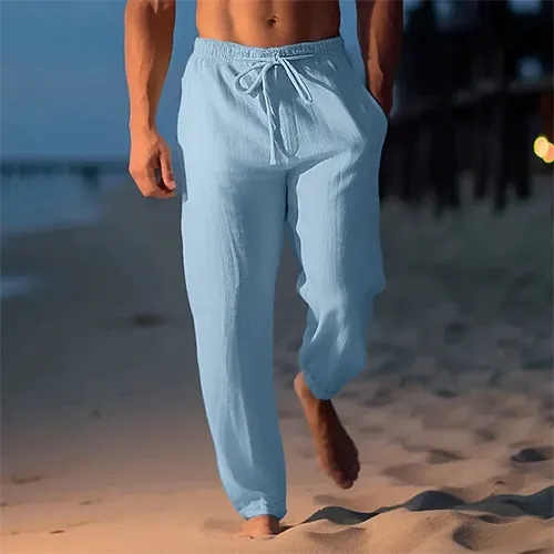 Roviane – Mens Linen Trousers