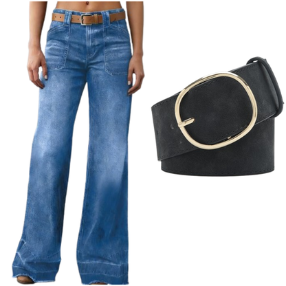 Camilla | Slim-Effect Schlagjeans mit Elastischem Stretch