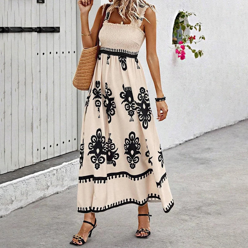 Trendiges Sommerkleid mit femininer Silhouette & Wickeloptik – Sascha