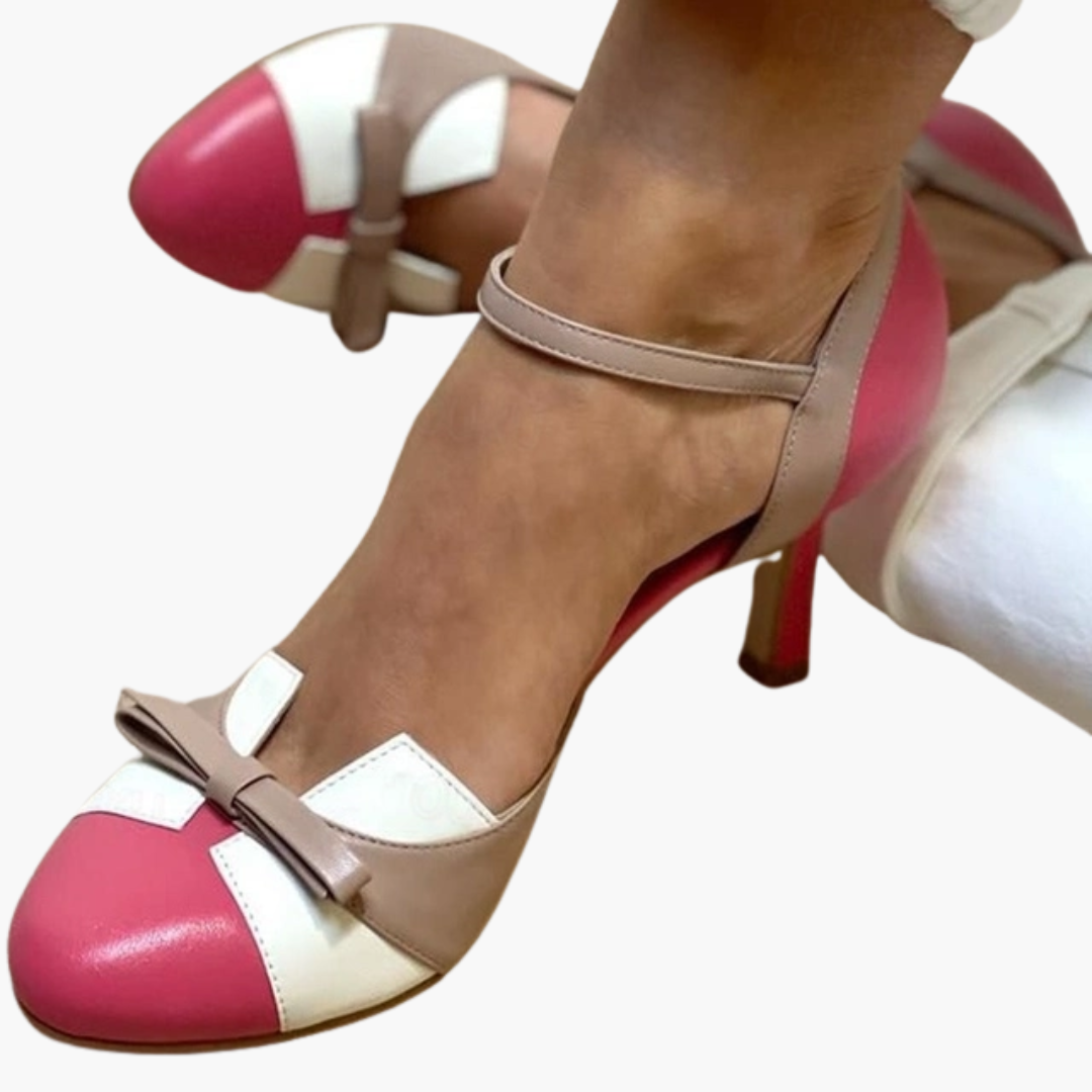 Damskie Pasek Na Kostkę Sandały Na Obcasie | Eleganckie Odkrytymi Palcami Obcasie