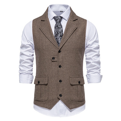 Herrenweste Luca | Eleganter Look mit praktischen Details