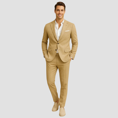 Men’s Summer Suit | Modern Cut Lightweight Comfort, Formal Elegant Look