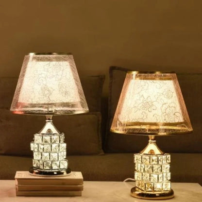 LumaGlow – Crystal LED table lamp for home décor