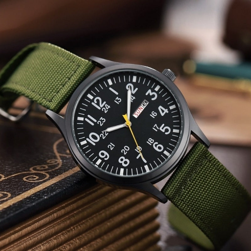 Lucas – Men's Watch with Round Dial and Clear Number Display