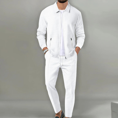 Abito da uomo a due pezzi casual sofisticato e di tendenza