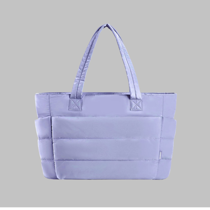 Women's Quilted Tote Bag – Spacious and Elegant Laptop Compartment