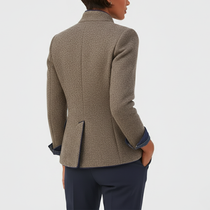 LUCIE™ / ELEGANTE STRUKTURIERTE STRICKJACKE