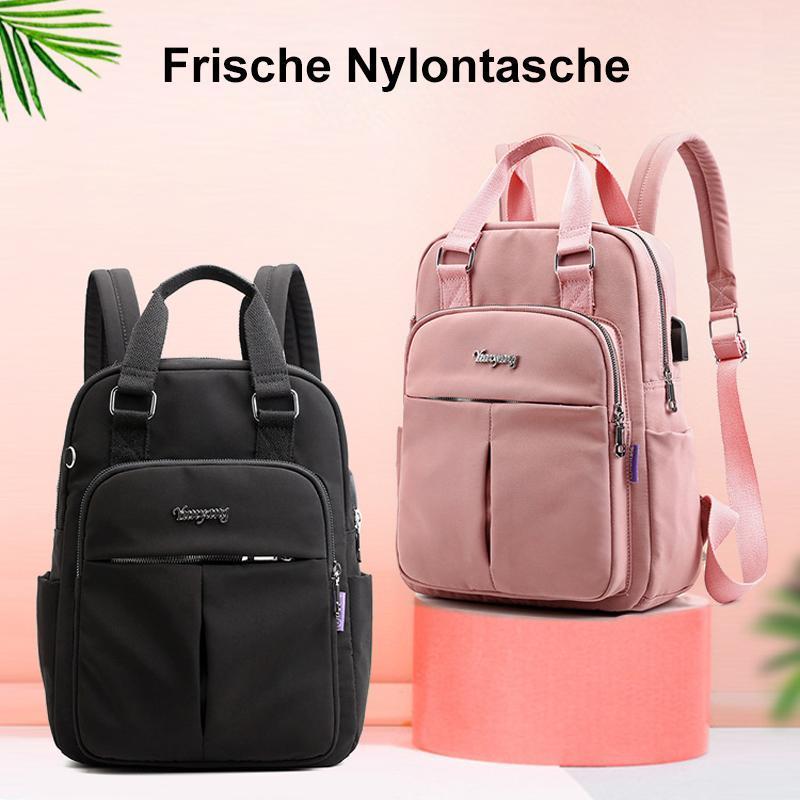 Oxford Rucksack mit USB-Ladefunktion – wasserdicht & viele Fächer Zorenza