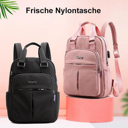 Oxford Rucksack mit USB-Ladefunktion – wasserdicht & viele Fächer Zorenza