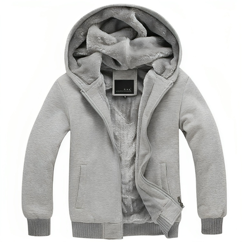 Herren Winterjacke – Kuschelige Kapuzenjacke