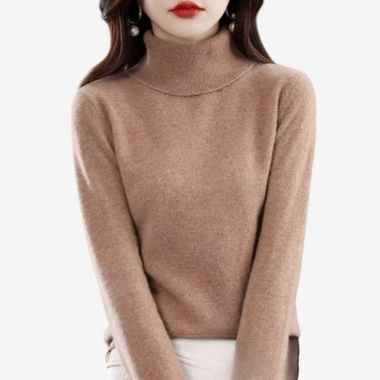 Kiara - Long sleeve sweater with turtleneck