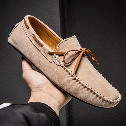 Ashton – Mocassins à lacets et semelle plate