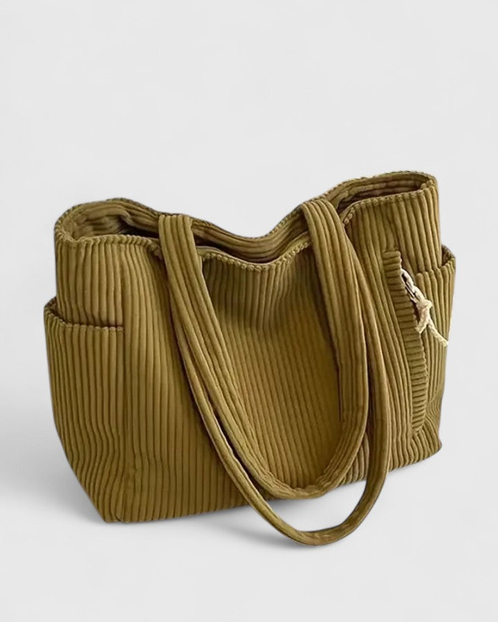 Women's Ribbed Style Handbag