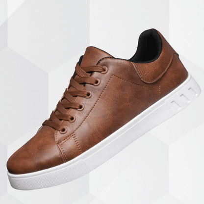 Ludion | Leder-Sneaker mit klassischem Schnürdesign