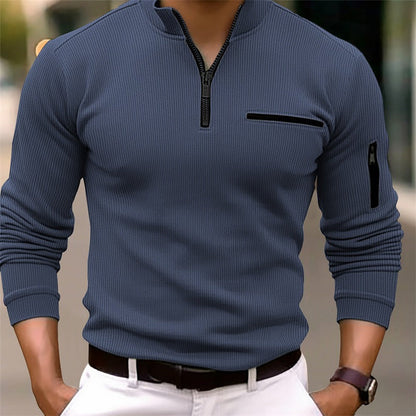 CloClo™  | Long-sleeved shirt with zip fastening