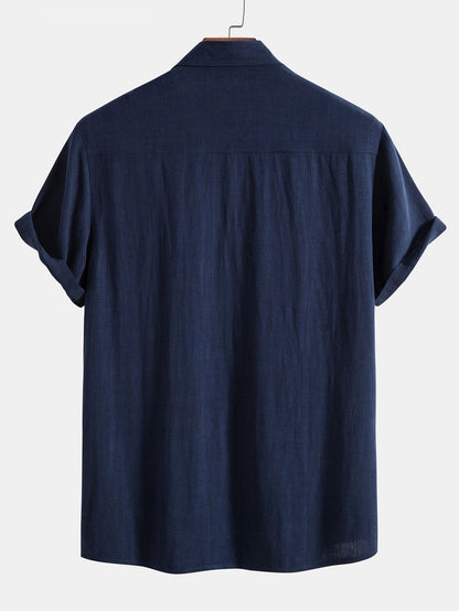 Armand – Chemise lin et pantalon droit