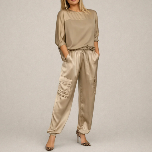 Justyna | LEKKI I ELEGANCKI ZESTAW CARGO