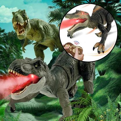 Dinosaurier mit Nebelspray-Funktion – Fernbedienung inklusive