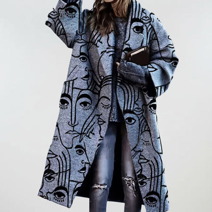 Linda Oversized Plaid Coat