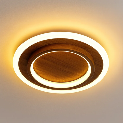 Strakke ring plafondlamp voor een moderne sfeer