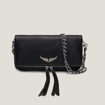 Sac bandoulière avec emblème d'aile