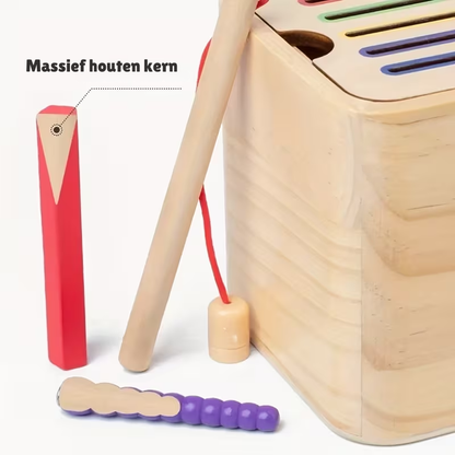 ColorSort – Houten Multifunctioneel Sorteerspeelgoed