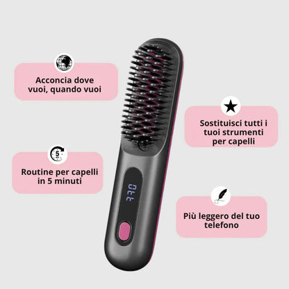 IvoryComb™ Spazzola Styling Senza Fili