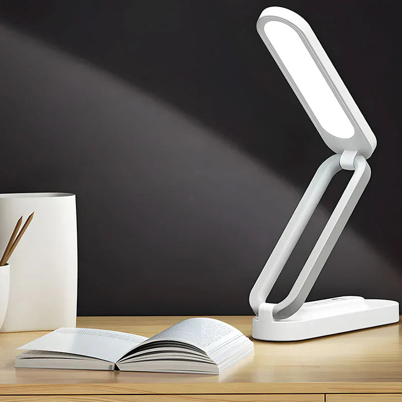 LumiTask - Elegante verstelbare bureaulamp met touch-dimming en oplaadbare batterij