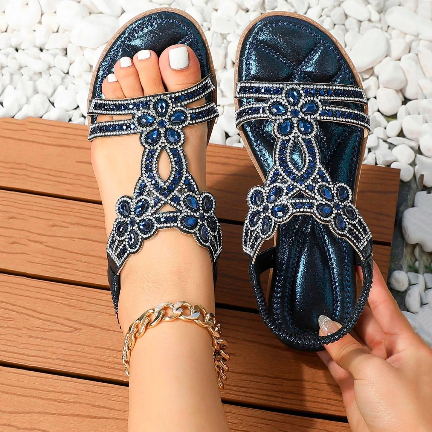 Women's Orthopedic Boho Cushioned Sandals