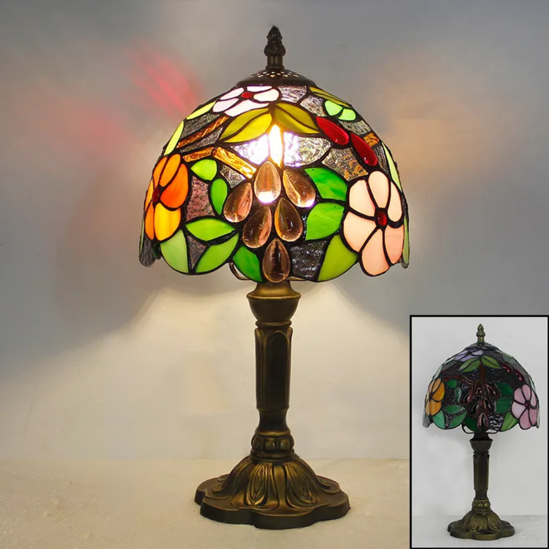 Lunavia Tiffany | Draadloze LED Tafellamp met Kleurverandering