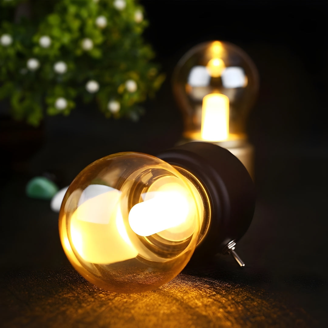 Przenośna Lampa Stołowa Retro - LumiRetro