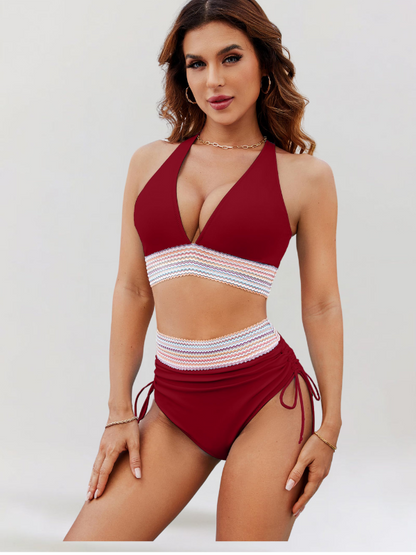 Lidia Bauchstützendes Bikini-Set