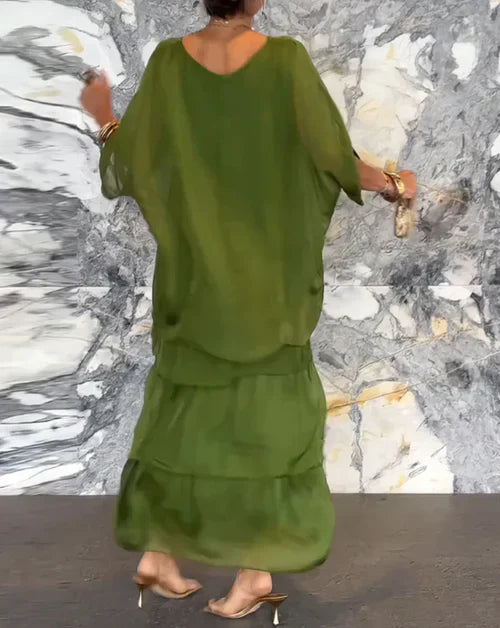 Laura - Robe longue élégante et fluide