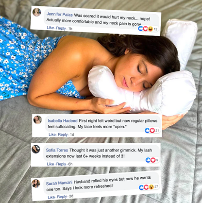 Beauty Sleep Pillow™ + FREE SATIN PILLOWCASE