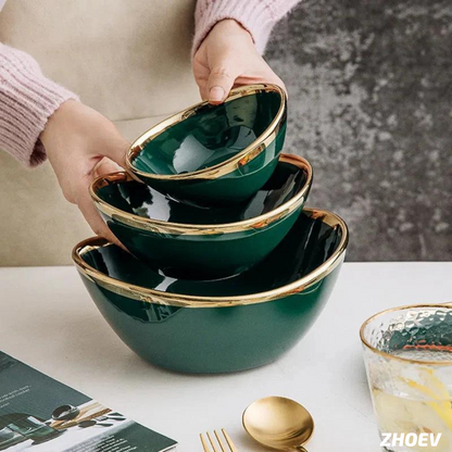 Emerald Deep Green Bowls
