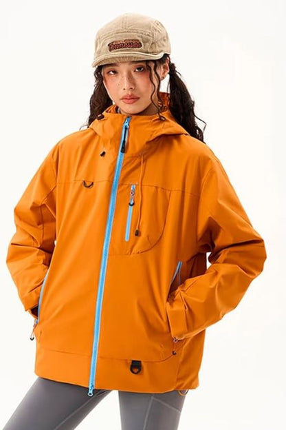Wasserdichte Jacke für Outdoor-Abenteuer und den Stadtverkehr