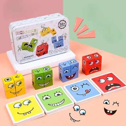 3D Facial Puzzle – Engaging & Educational Toy