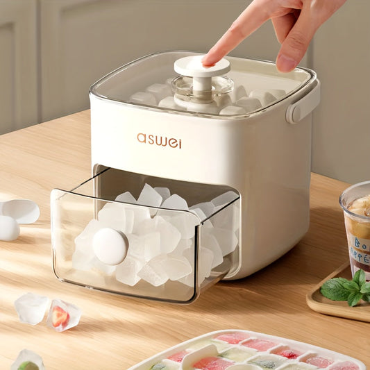 Elektrische IJsblokjesmachine Met Grote Capaciteit Voor Snel IJsblokjes En IJsbollen In Keuken Of Thuisbar | Restfield